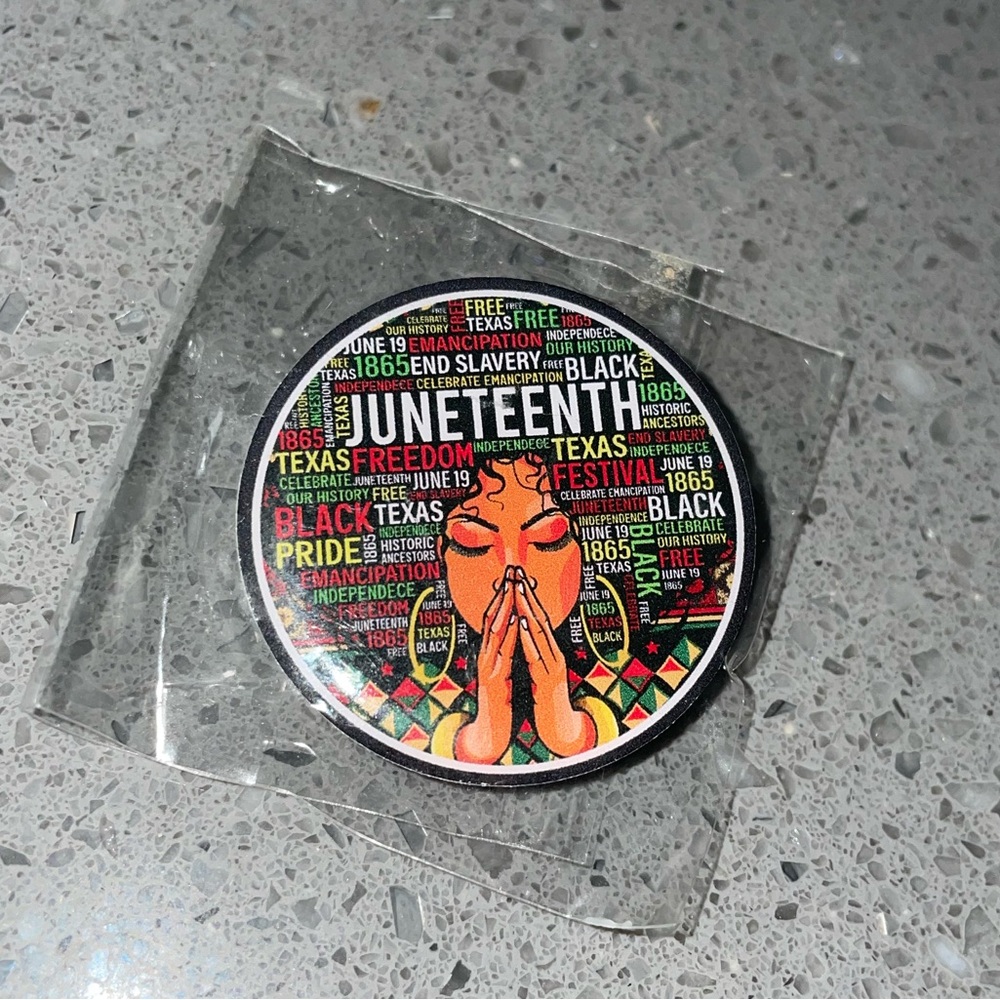 Juneteenth Peccy Pin